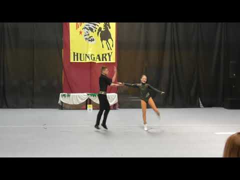 Polyánki Benedek (RÓK And Roll SE) - Fórián Kata (Rockin' Board TSE) akrobatika