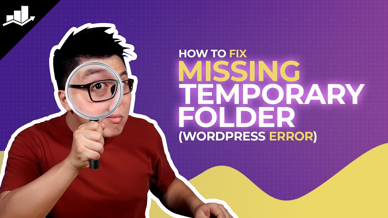 How to Fix Missing Temporary Folder WordPress Error?