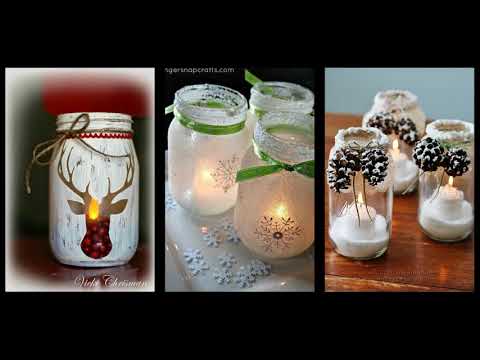 Diy christmas candle holder ideas