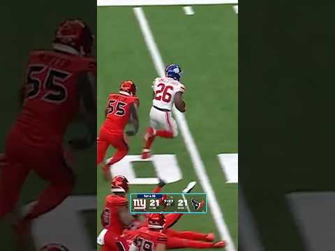 Cam Skattebo and Devin Singletary give the Giants an overtime win!