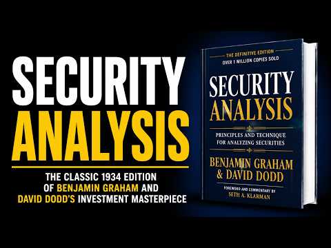 Thumbnail for Security Analysis by Graham & Dodd Explained | Book Summary (AudioBook) by David Dodd