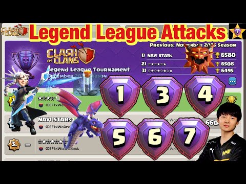 Legend League Attacks December Season Day27 HYDRA TOTEM With Army Link