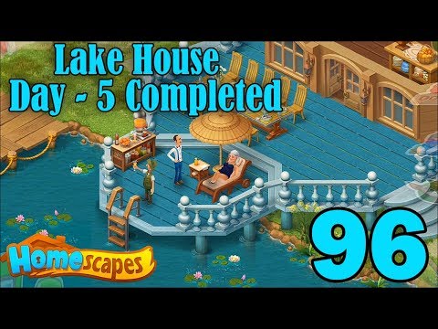 Homescapes Story Walkthrough Gameplay - New Lake House - Day 5 Completed - Part 96