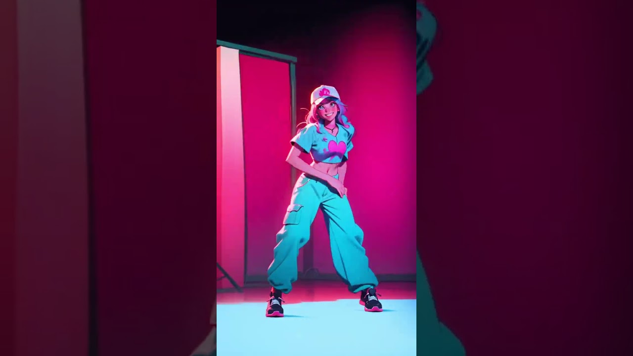 An OC Character of Mine, AI Animation