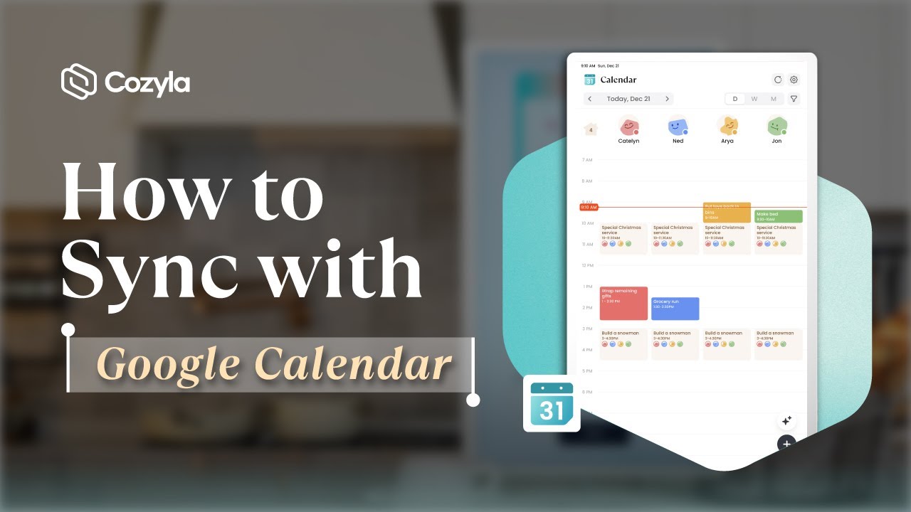 How to Sync with Google Calendar