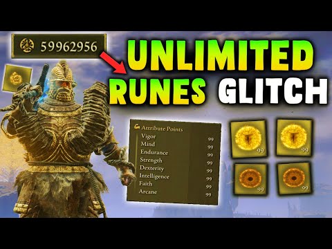 BEST WORKING SOLO UNLIMITED RUNES GLITCH IN ELDEN RING! EASY RUNES / MAX LEVEL GLITCH!