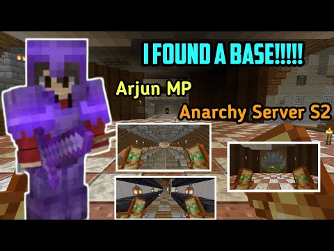 AR DUDE CREATION - I FOUND A BASE IN Arjun MP Anarchy Server S2 |Base Exploring|Malayalam❤️🔥