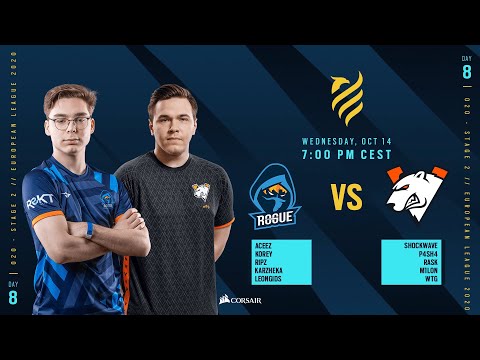 Rogue vs Virtus.Pro// Rainbow Six European league 2020 - Stage 2 - Playday #8