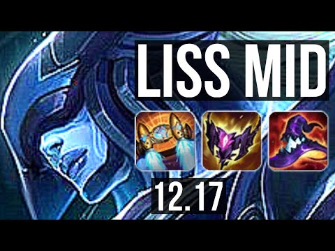 LISSANDRA vs TALON (MID) | 4.4M mastery, 2/0/7, 1200+ games | KR Master | 12.17
