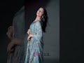 Siril Geometric Print Printed Embellished Bollywood Chiffon Saree Grey Multicolor