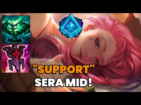 DOWN 3 INHIBS? NP FOR SERA MID! HOW TO SUPPORT AS MID LANE