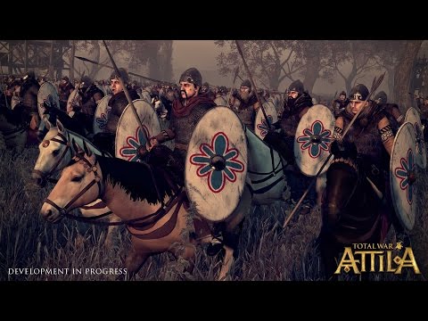 Suebians vs Visigoths - Total War Attila Long Ass Battle
