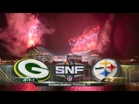 Sunday Night Football on NBC intro | GB@PIT | 10/26/2025