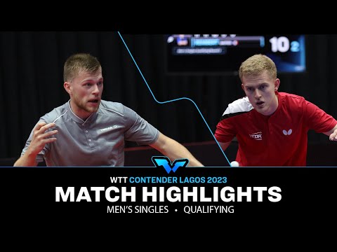 Martin Buch Andersen vs Bastien Rembert | MS Qual | WTT Contender Lagos 2023