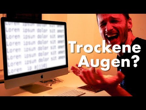 Was hilft bei trockenen Augen?
