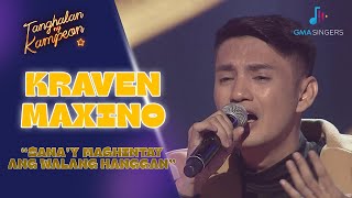 Kraven Maxino&#39;s emotional rendition of a Sharon Cuneta piece  | Tanghalan Ng Kampeon 3