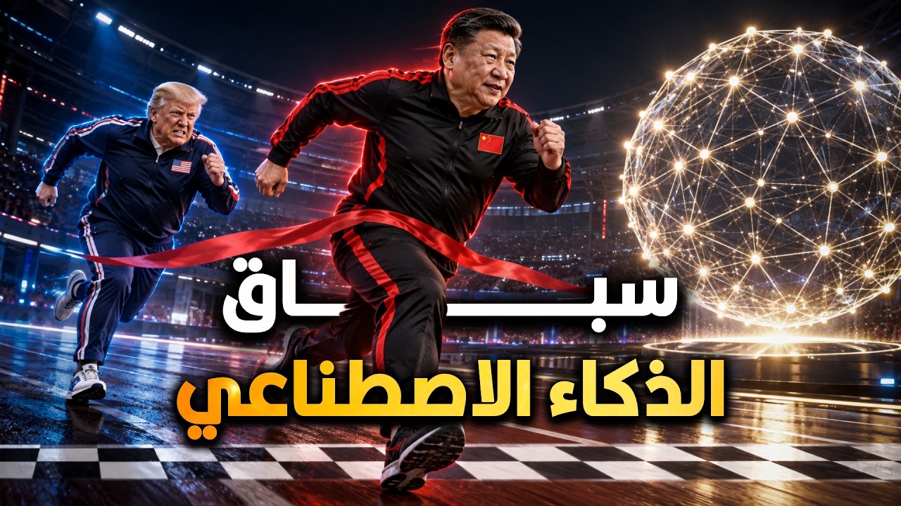 إزاي الصين هتدمر أمريكا اقتصادياً وتفوز في سباق الذكاء الاصطناعي في النها?