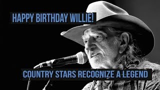 Happy Birthday Willie Nelson, from Thomas Rhett, Charles Kelley + More