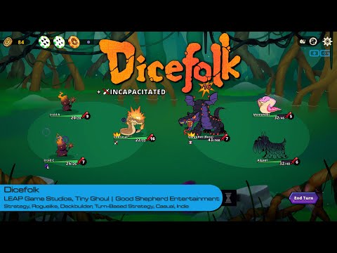 Dicefolk: The Art of Dice-Controlled Combat (Gameplay) - YouTube