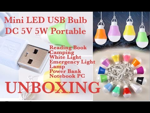5W LED Night Bulb Unboxing