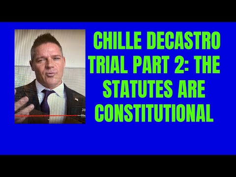 Ex-Prosecutor: Chille DeCastro Criminal Trial - Statutes Are Constitutional (NRS 197.190 & 199.280)