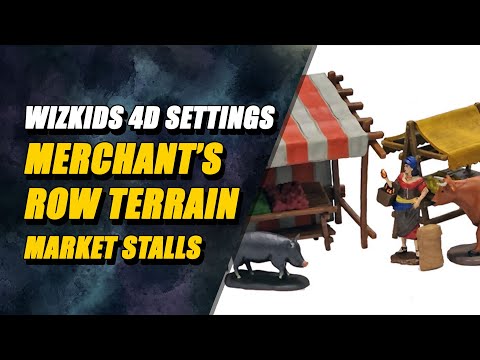 Conjunto de cenários Merchant's Row (Wizkids)