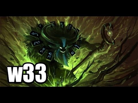 Team Secret w33 Nature's Prophet  gameplay