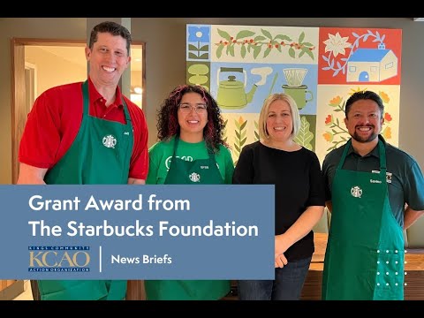 Grant Award from The Starbucks Foundation