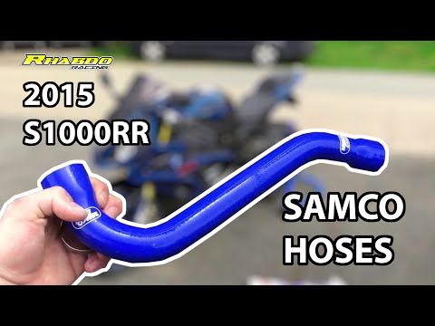 DIY BMW S1000RR Samco Hoses