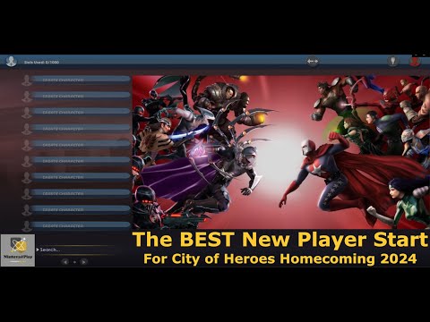 The BEST New Player start guide for City of Heroes - Homecoming 2024