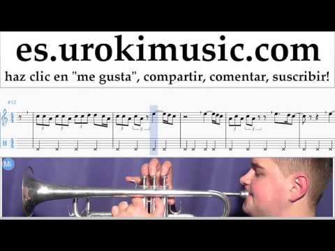 Tutorial de Trompeta Kesha - Praying Clases Notas um-i927