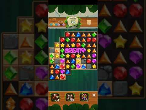 Jewels Jungle 💎 Level 275 ⭐⭐ 2021 - Jewels & Gems Match 3 Puzzle no Booster 👑 Android Gameplay ✅