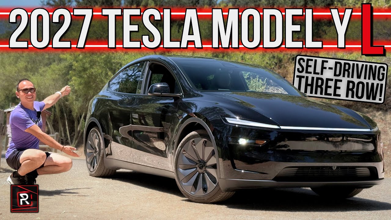 The Future is Now! | 2027 Tesla Model Y L Premium Launch Series | First Drive Review