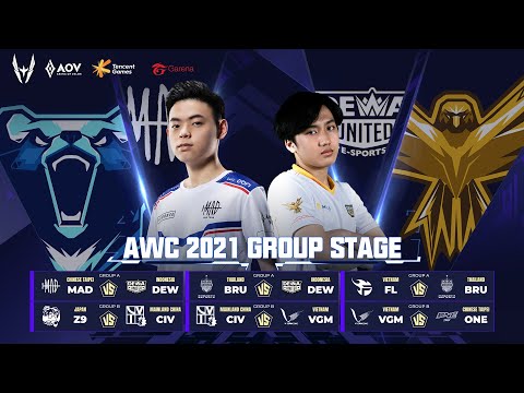 AWC 2021 Group Stage Day 1 - Garena AOV Indonesia