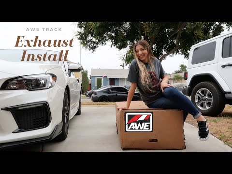 AWE Track Edition Exhaust for Subaru WRX / STI Install with Sound Clips!