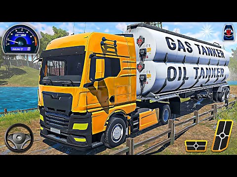 Army Oil Tanker Truck Game 3D - City Transport Truck Driving Sim | Android Gameplay