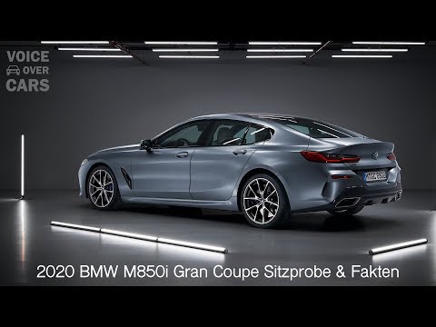 2020 BMW M850i Gran Coupe Sitzprobe die ersten Fakten und Informationen Voice over Cars Inside
