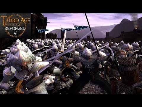 CARN DUM, THE WITCH REALMS CAPITAL (Siege Battle) - Third Age: Total War (Reforged)