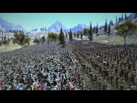 5000 Archers vs 25000 Footman Epic Battle Simulator