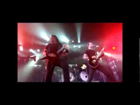 Trivium @ the Revolver Golden Gods Awards 2012 with Corey Taylor and Robb Flynn