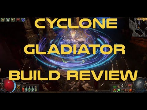 [POE 3.14 Ready] Cyclone Max Block Gladiator - Build Guide Review (Esoro's build)