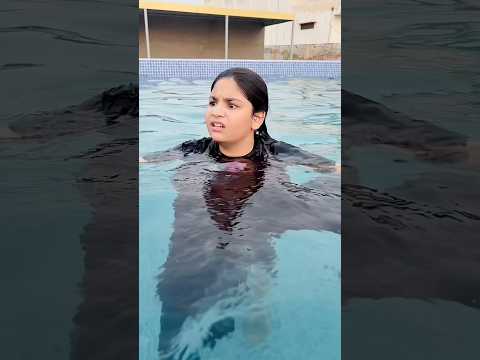 Anaya k pool me magarmach🐊 agya😱😲🫣