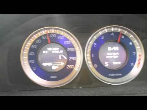 Volvo S60 T6 R-Design Polestar 0 - 100km/h