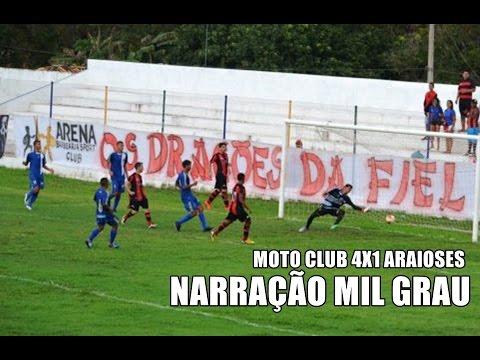 GOLS DA ZUEIRA - ARAIOSES 1x4 MOTO CLUB