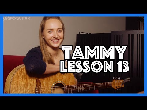 Tammy Guitar Lesson 13 - finger style checkup, transcribing and other bits.