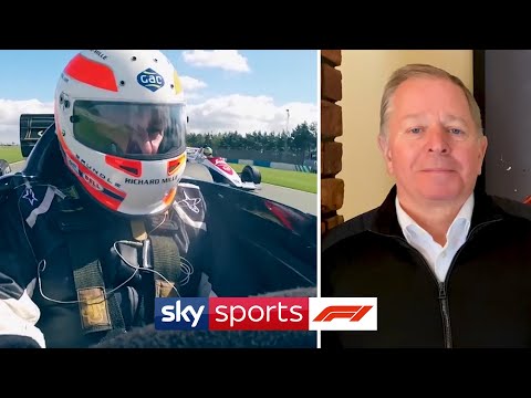 Ayrton Sennas Autos fahren und Bernie Ecclestone besuchen! | Zu Hause mit Sky F1 | Martin Brundle