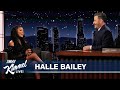 Halle Bailey on Working with Beyoncé, Christmas Shopping for Oprah & Stealing Sister Chloe’s Clothes
