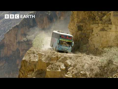 World's Most Dangerous Bus Route In Peru 😱 | BBC Earth Explore