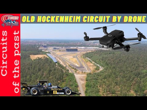 Old Hockenheim Circuit Today by Drone