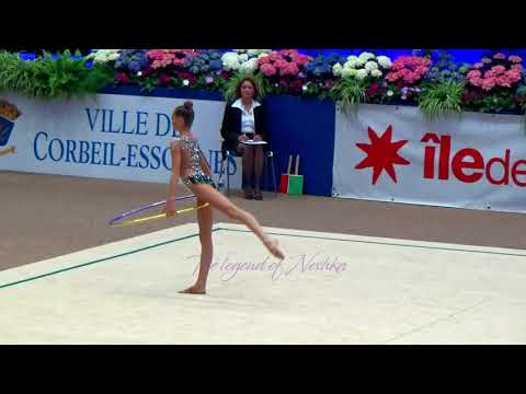 Polina ORLOVA (RUS) hoop - 2017 Corbeil junior AA